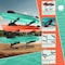 Rad Sportz Kayak Storage Rack - 3-Level Freestanding  Stand with Padded Arms, 300lb Capacity by 83-7001 - alternate 10